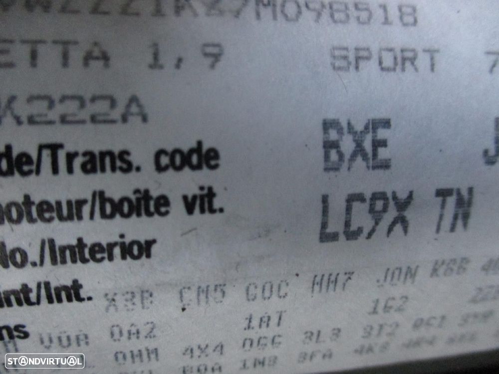 MOTOR COMPLETO VOLKSWAGEN JETTA III 2007 -BXE - 1