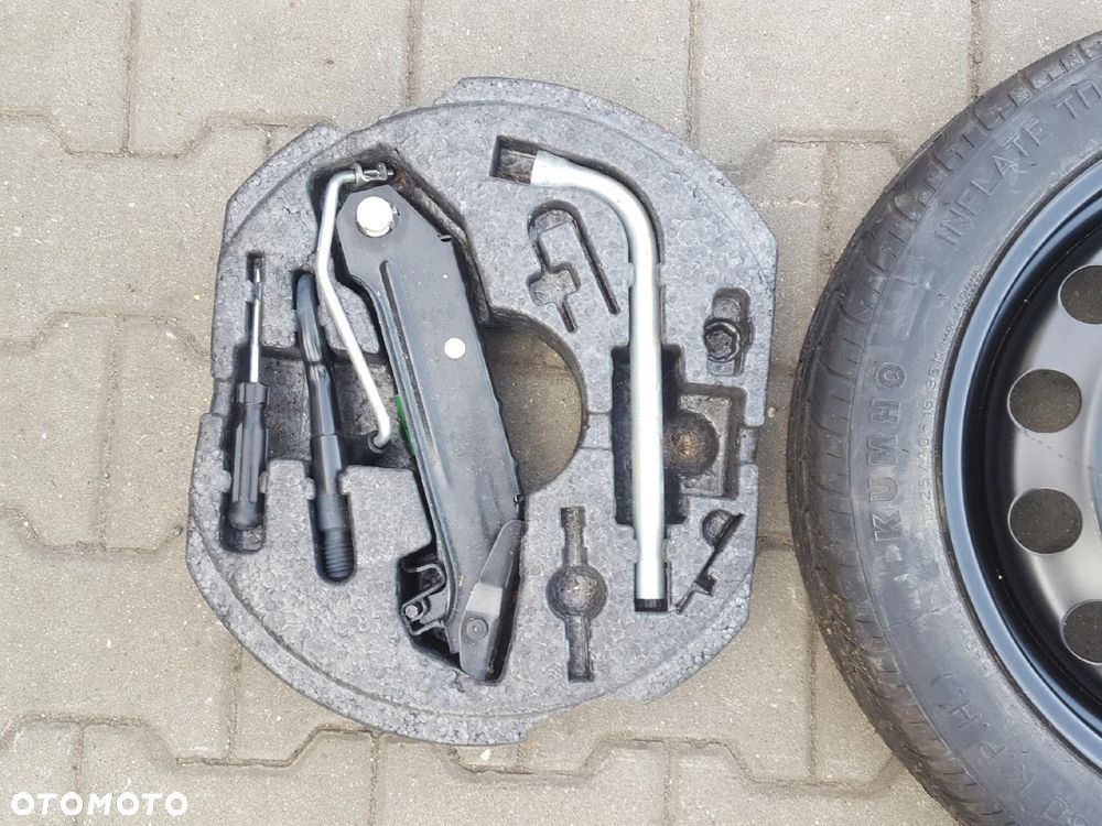 SEAT LEON II ALTEA A3 8P KOŁO DOJAZDOWE 16 5X112 LEWAREK - 2