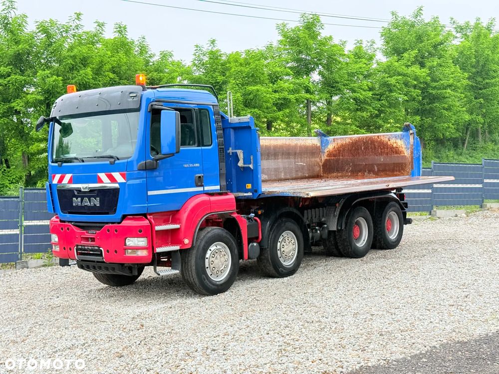 MAN * Kiper Bordmatic * MAN 35.480 TGS * Wywrotka * Napęd 8x4 * Sprowadzony * Euro 5 * - 14