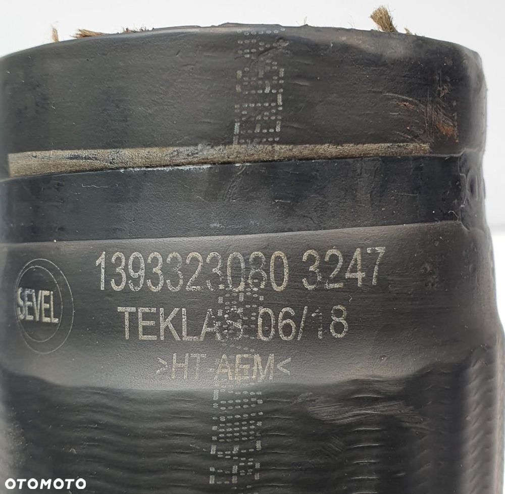 WĄŻ RURA INTERCOOLERA PEUGEOT BOXER III 1393323080 - 3