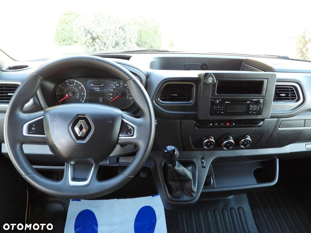 Renault MASTER PLANDEKA 10 PALET WEBASTO TEMPOMAT LEDY PNEUMATYKA KLIMATYZACJA  165KM - 29