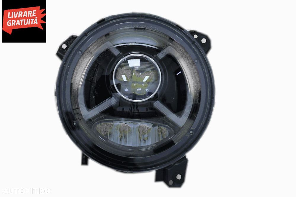 Faruri LED compatibile cu Jeep Wrangler IV JL/JLU (2018-up) - 5