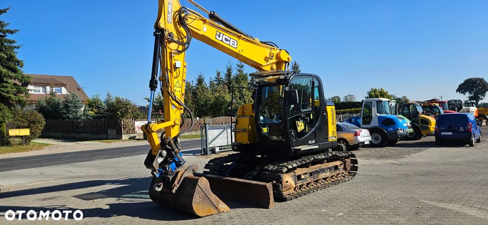 JCB << JZ1440LC+ Roto 3x łamane ramie pług gumowe nakładki >> - 2