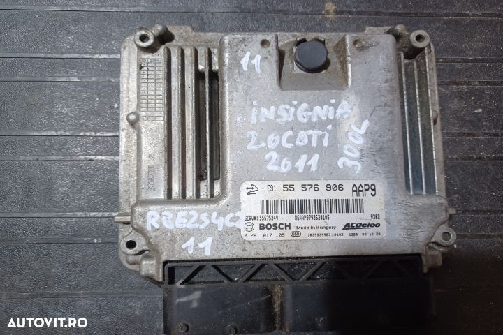 Calculator motor ECU 55576906 - 2.0 CDTI 55576906 - 2.0 CDTI Opel Ins - 1