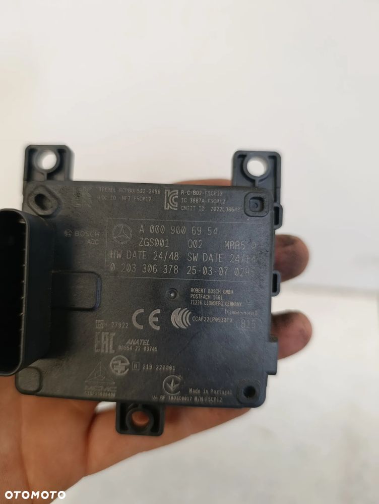 Radar sensor moduł distronic acc przód Mercedes CLA A118 W118 118 lift - 4