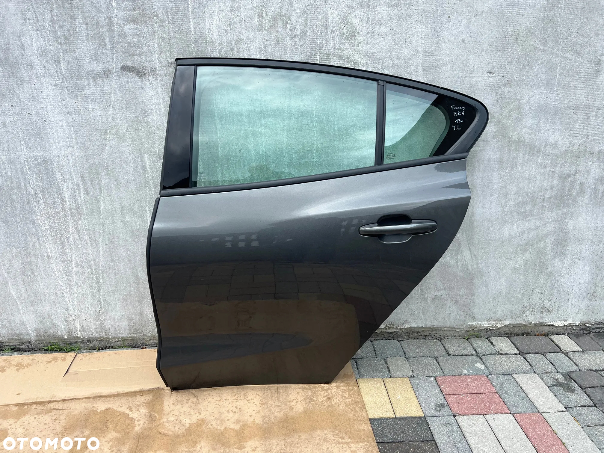 DRZWI PRZÓD PRZEDNIE LEWE TYŁ TYLNE LEWE FORD FOCUS MK4 2019 ROK HTB HATCHBACK ORYGINAŁ SUPER STAN LAKIER BJ MOZNA ZAŁOŻYĆ BEZ MALOWANIA - 8