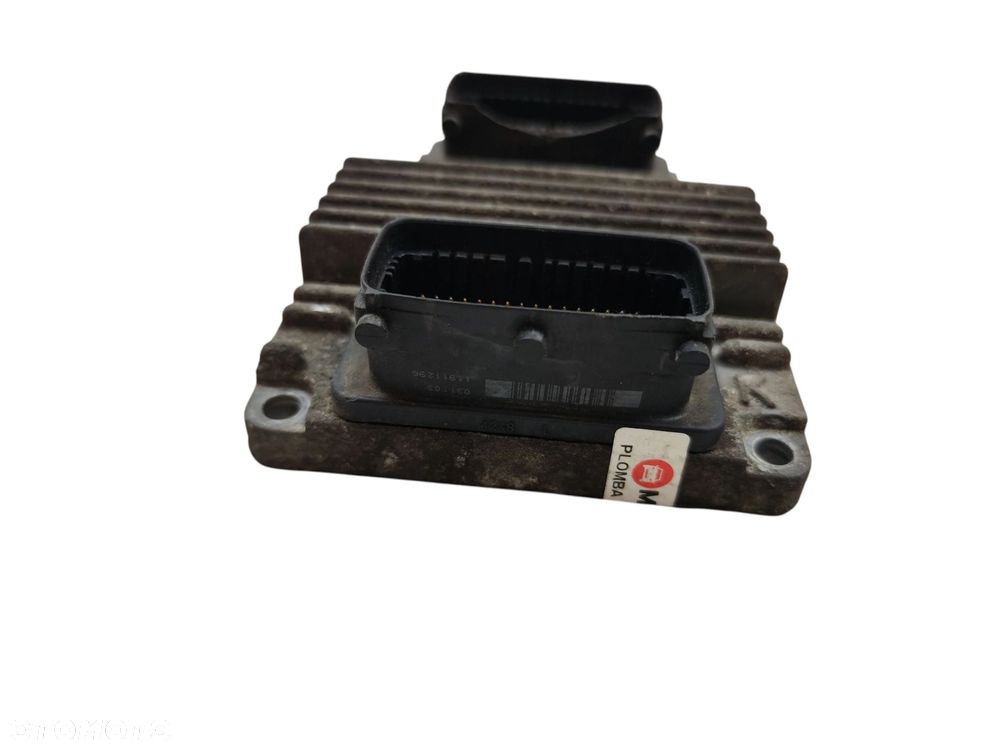 KOMPUTER STEROWNIK SILNIKA OPEL ASTRA G (1998-2009) 1.6 16V 101KM 12214870 - 4