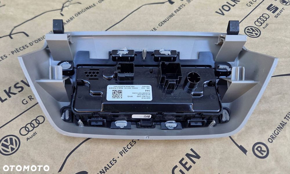 volkswagen multivan t7 tył panel klimatyzacji 7t0907049 klimy - 2