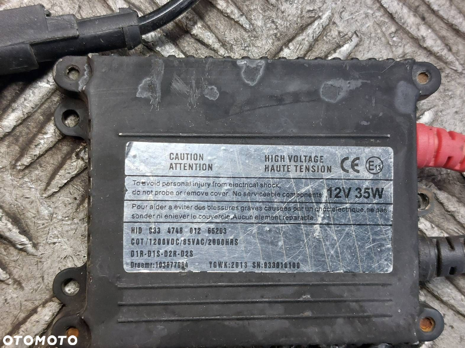 PRZETWORNICA XENON KOMPLET LEWA + PRAWA HID - 3