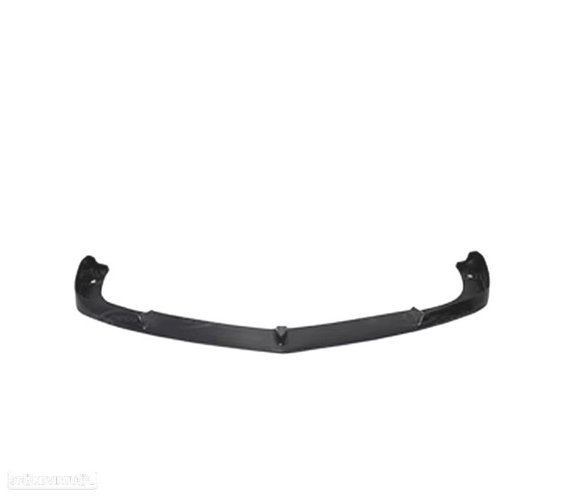 SPOILER LIP MERCEDES CLASSE S W221 05-12 LOOK AMG PRETO BRILHANTE - 1