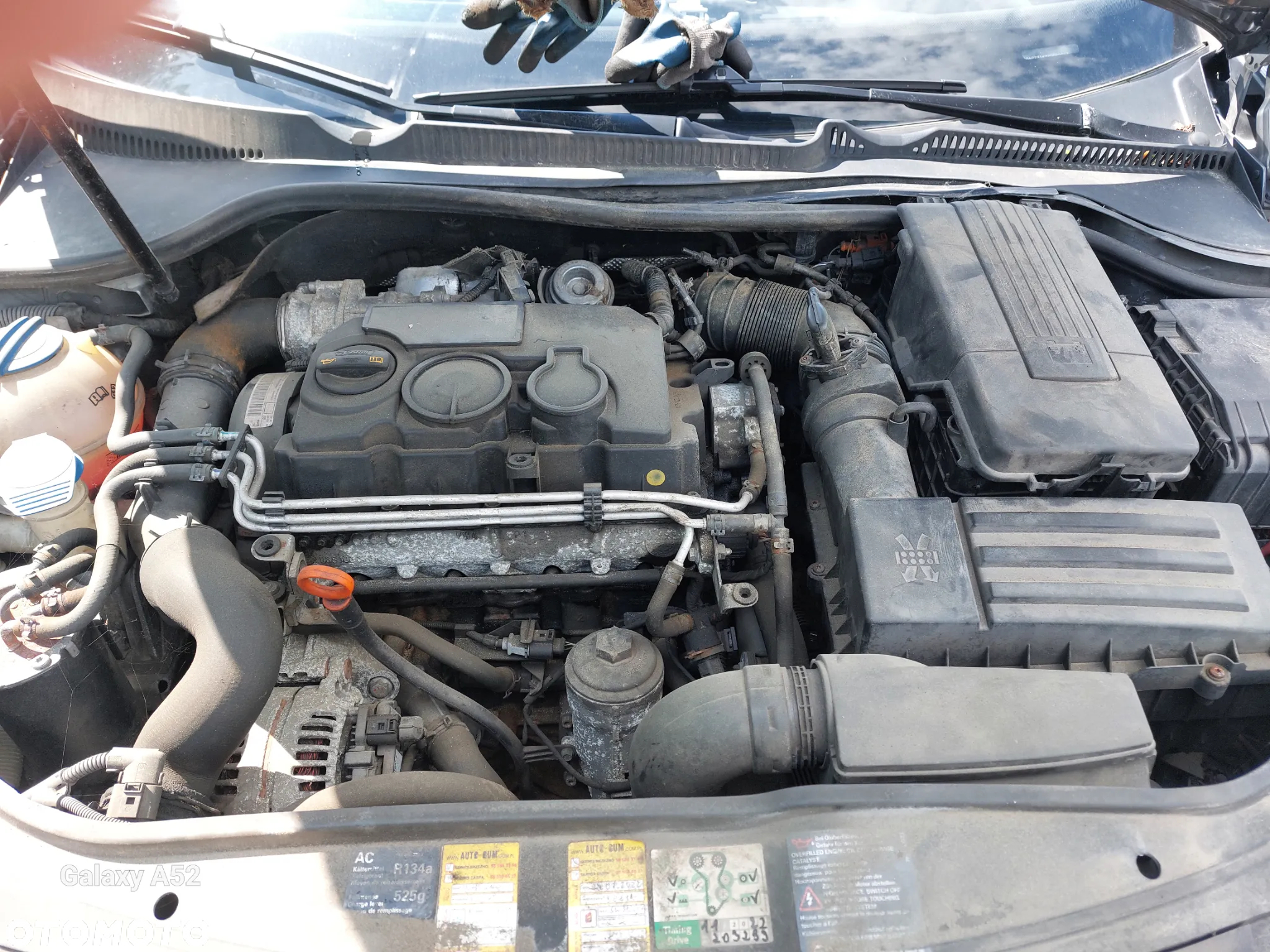 Zderzak VW GOLF V 2,0TDI 08R. maska,drzwi,klapa,lampy.... - 7
