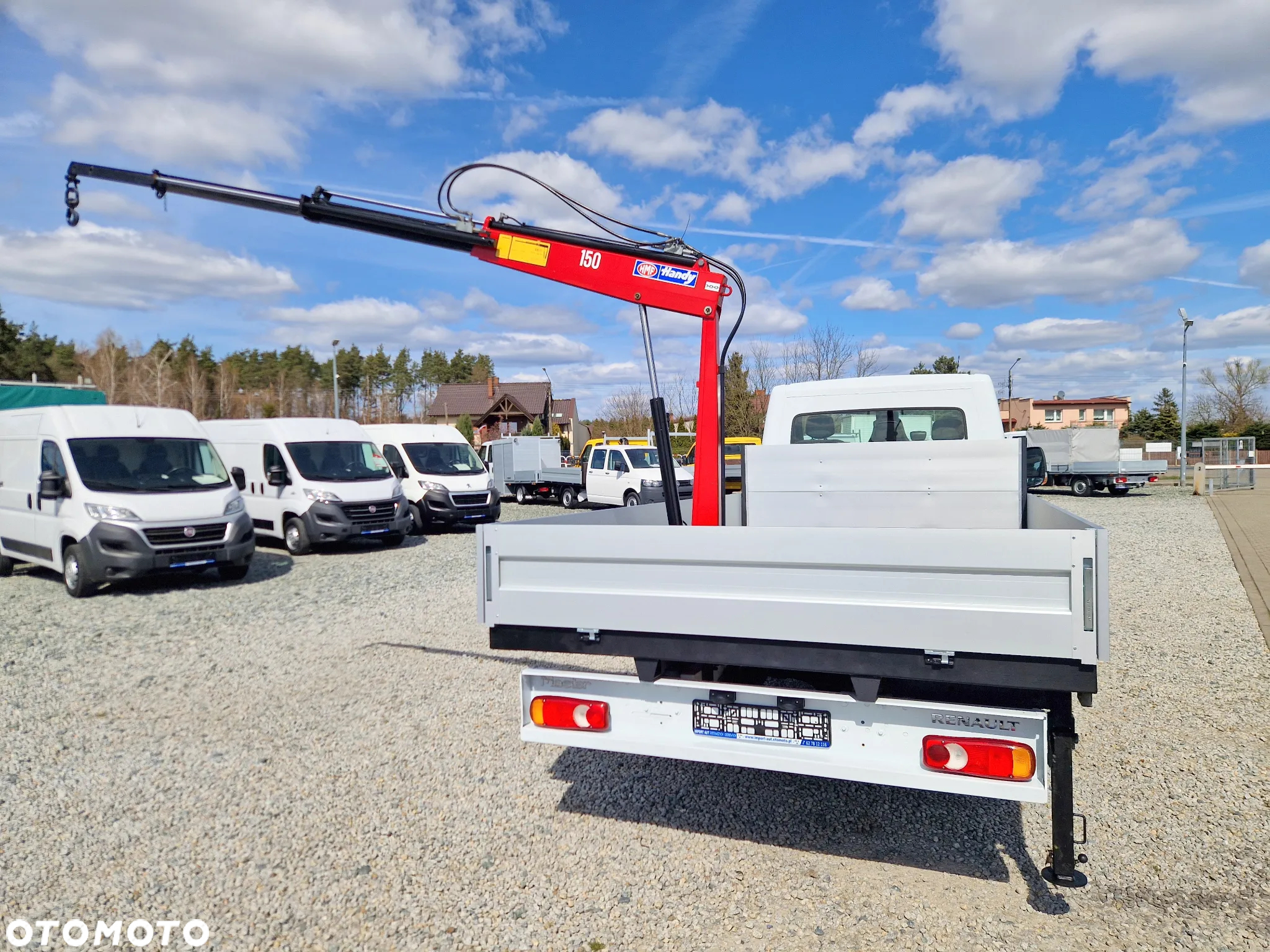 Renault MASTER 2,3 DCI 165 KONNA SKRZYNIA 4,1M HDS HMF 830 KG KLIMA BLIŻNIAKI DO 3,5T 157T/KM PRZEBIEGU GWARANCJA - 31