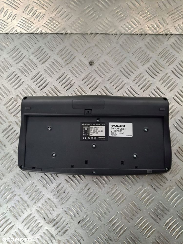 KLAWIATURA SYSTEMU DYNAFLEET VOLVO FH4 FH13 EURO 6 21807080 - 2