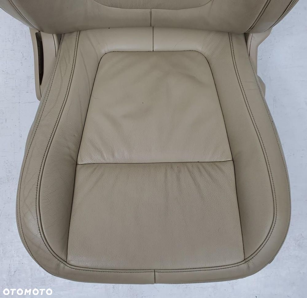 FOTEL PRAWY PRZÓD PASAŻERA SKÓRA ELEKTRYCZNY GRZANY JAGUAR XF X250 EUROPA - 3