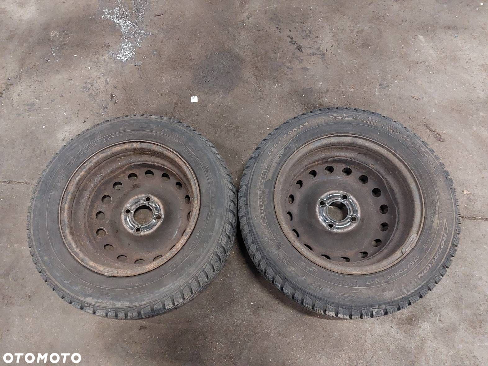 FELGI STALOWE 2 SZT 4x100 x14 FI60,1 RENAULT MEGANE I - 7