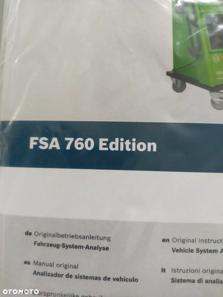 Fsa 720 tester usterek diagnoskop Bosch Demo - 7