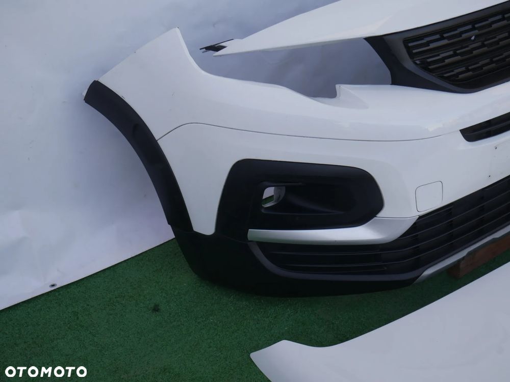 PEUGEOT RIFTER PRZÓD MASKA BŁOTNIKI LAMPY PAS PRZEDNI CHŁODNICE BELKI ZDERZAK - 12