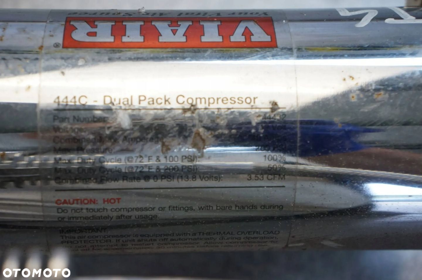 KOMPRESOR SPRĘŻARKA VIAIR 444C ZAWIESZENIA PNEUMATYKA - 4
