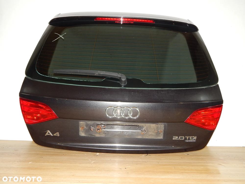 Klapa pokrywa bagażnika AUDI A4 s4 B8 S-Line 08-15 LZ7L kombi avant Łuków części - 2