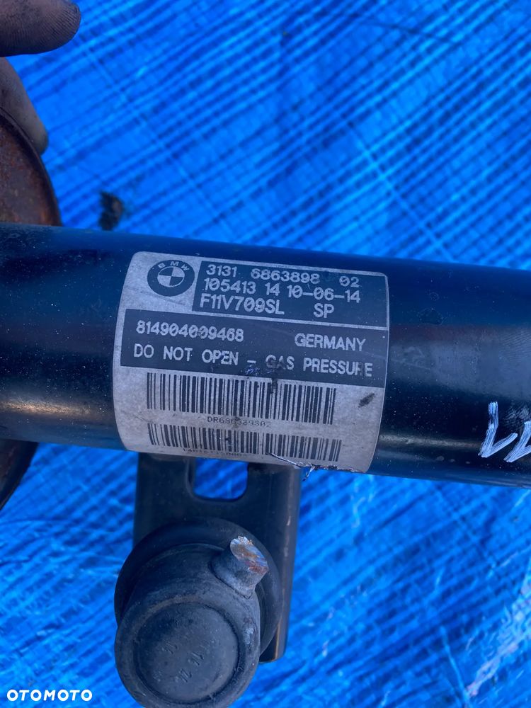 BMW F11 LCI LIFT KOMPLET AMORTYZATORY PRZÓD LEWY PRAWY 6863895 6863898 M PODWOZIE SPORTOWE - 4