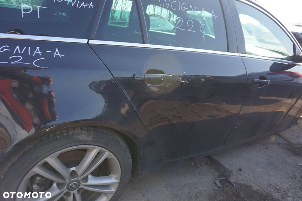 DRZWI TYLNE PRAWE INSIGNIA A I KOMBI Z22C  CZARNY OPEL 2008-2013 - 4