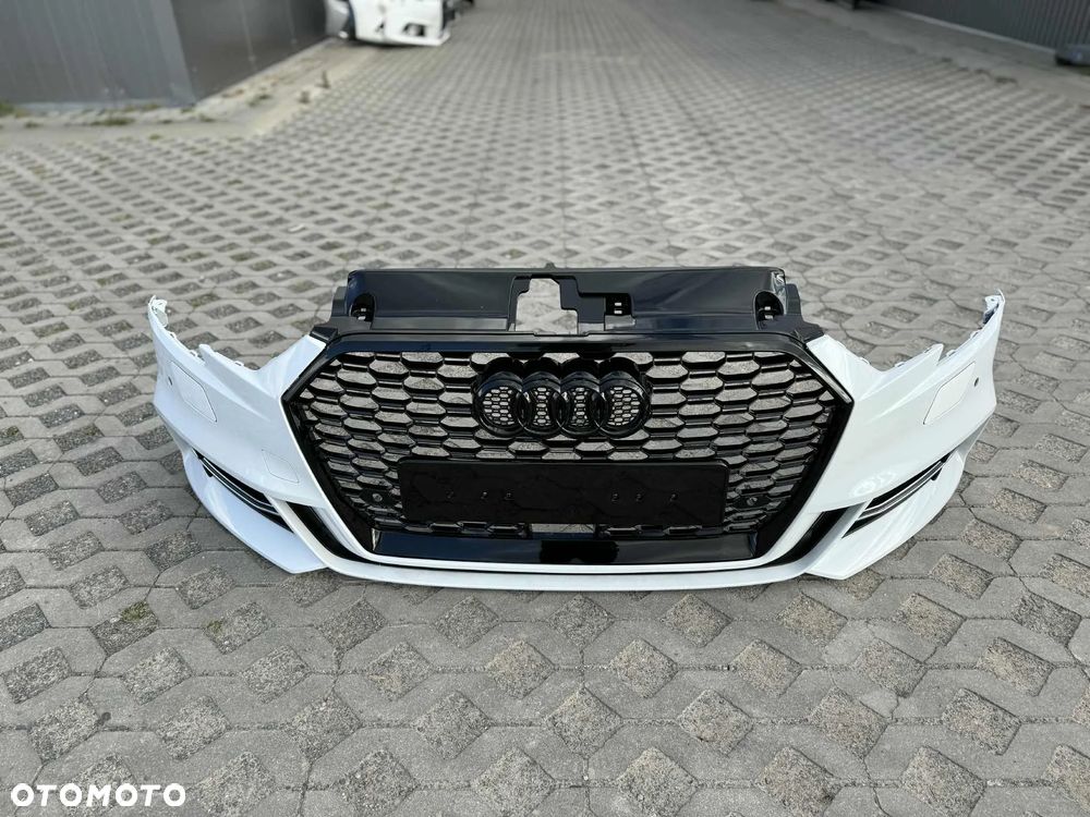 Audi A3 8V 8V3 8V4 Lift Zderzak Przód Przedni Kompletny LS9R 4xPDC Radar Spryskiwacze S Line - 5