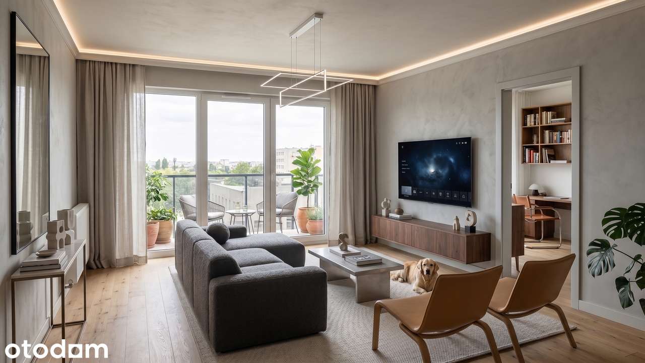 GOTOWE do odbioru! 2 pok 43,2m2 + DUŻY balkon +MP w hali. Nowy budynek