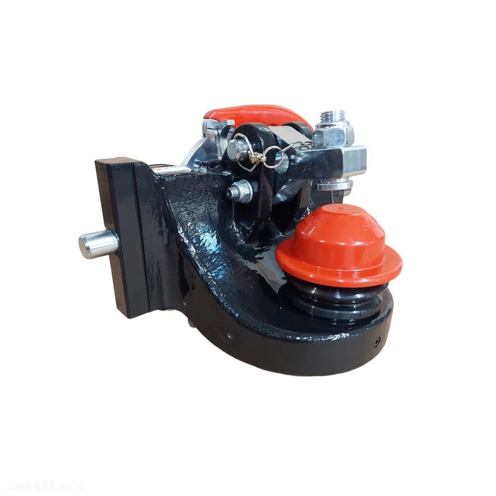 Zaczep kulowy zintegrowany SAPALA ZKZ 330-32-25 Czarny - 5