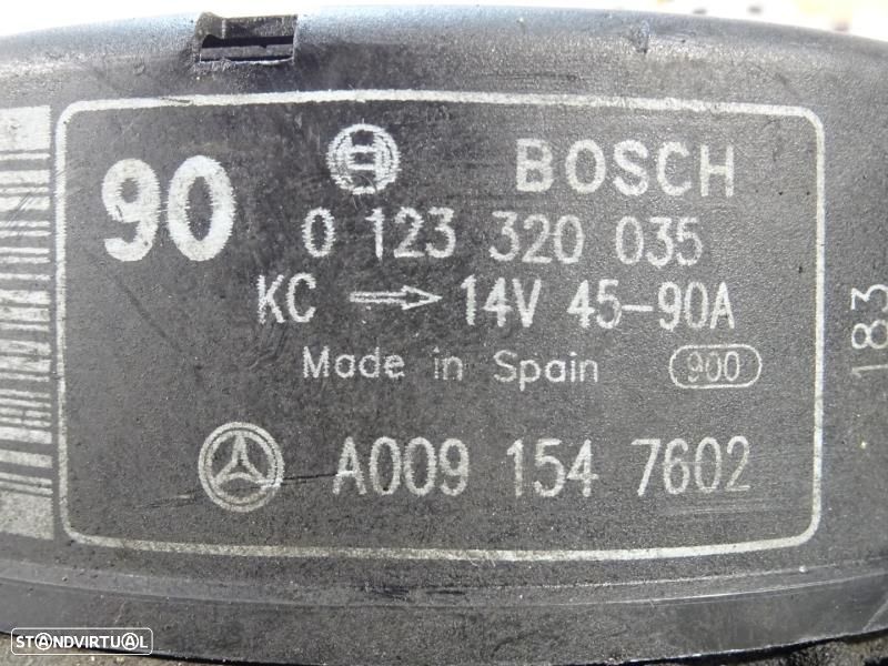 Alternador Mercedes-Benz Slk (R170)  0123320035 / A0091547602 - 6