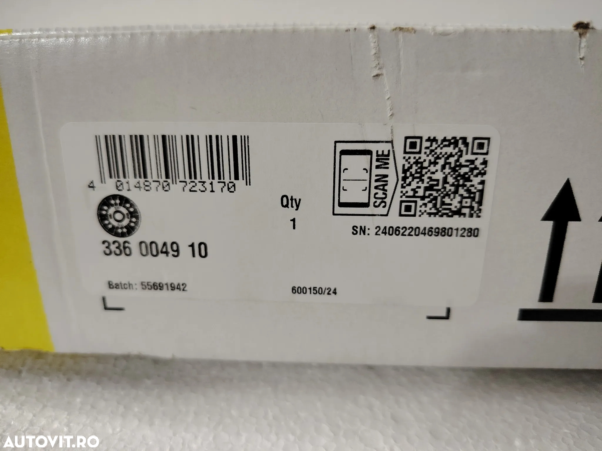 DISC AMBREIAJ LUK 362mm DAF LF 45; IVECO EUROCARGO I-III, EUROCARGO V; MAN L2000, M 2000 L, TGL I 06.93-  336004910 - 5