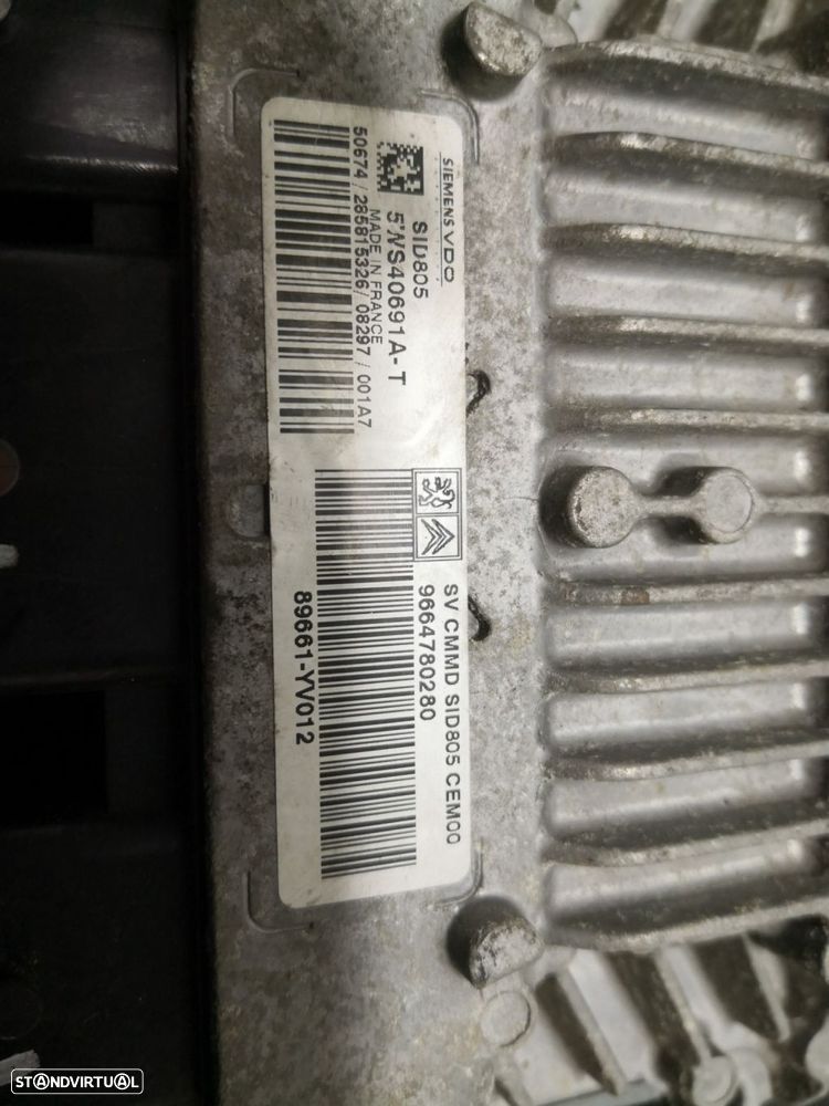 Centralina Do Motor Citroën C1 (Pm_, Pn_) - 4