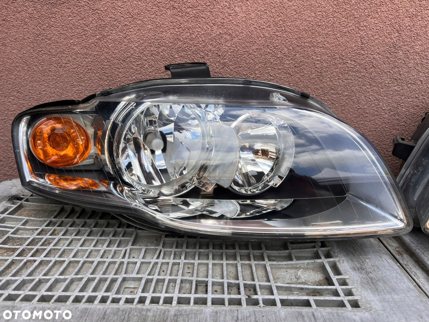 Lampy przednie AUDI A4 B7 ZWYKŁE KOMPLET EUROPA ORYGINALNE AL - 2