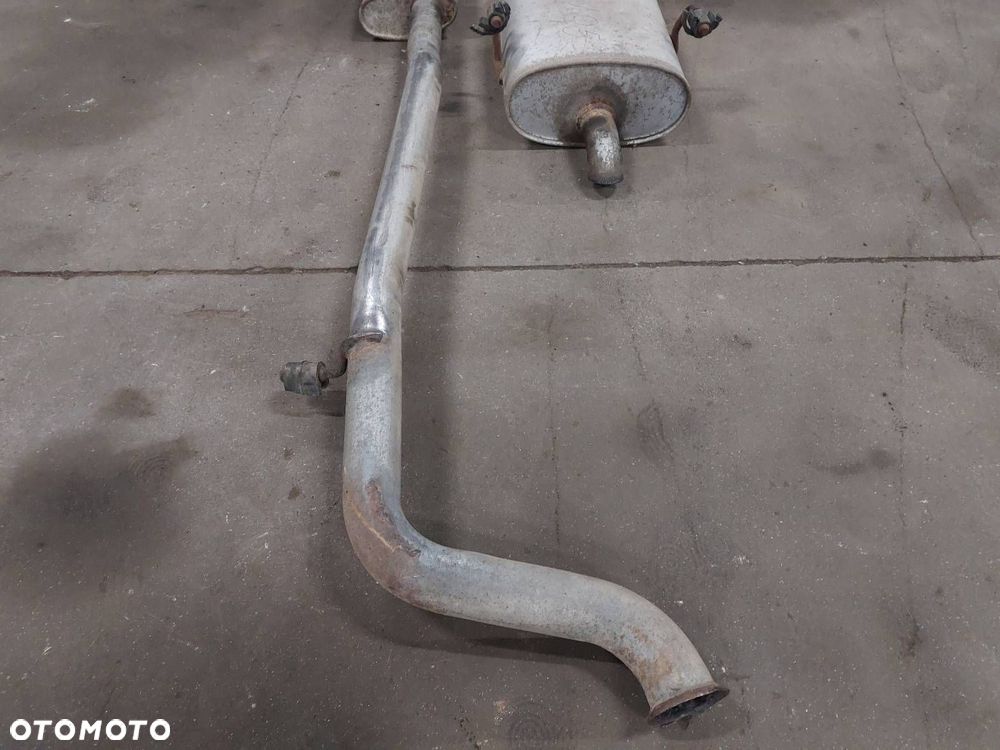 TŁUMIK WYDECH ŚRODKOWY + KOŃCOWY PEUGEOT 406 I 2.1 TD - 2