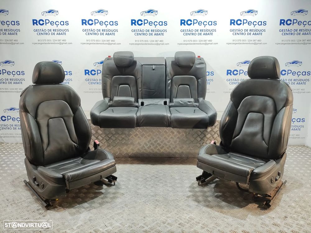 Conjunto Bancos Originais Pele Audi A5 8T S-Line 3 Portas - 1