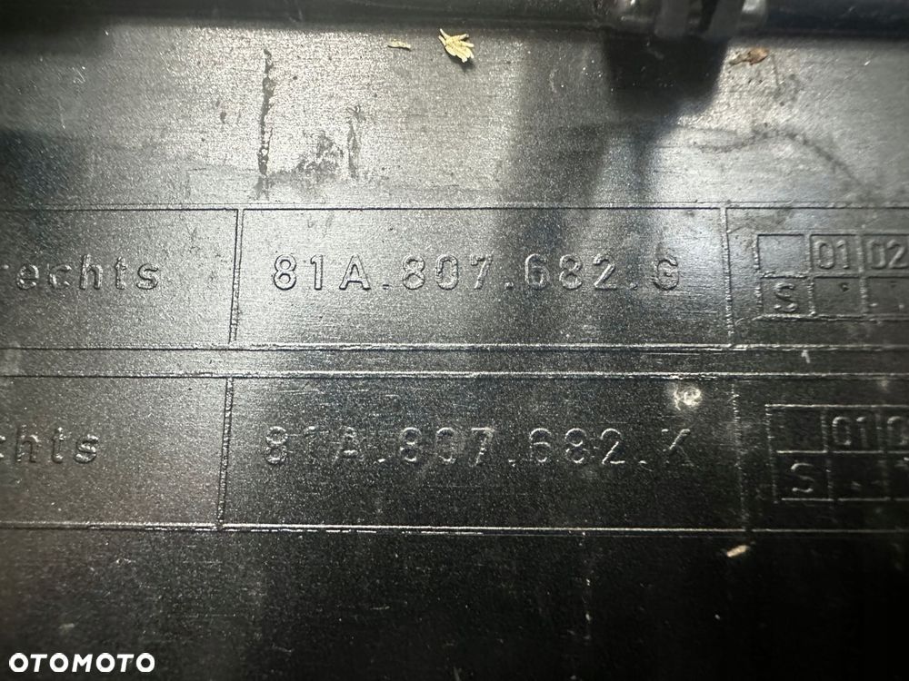 kratka zderzaka audi q2 prawa 81a807682g - 7