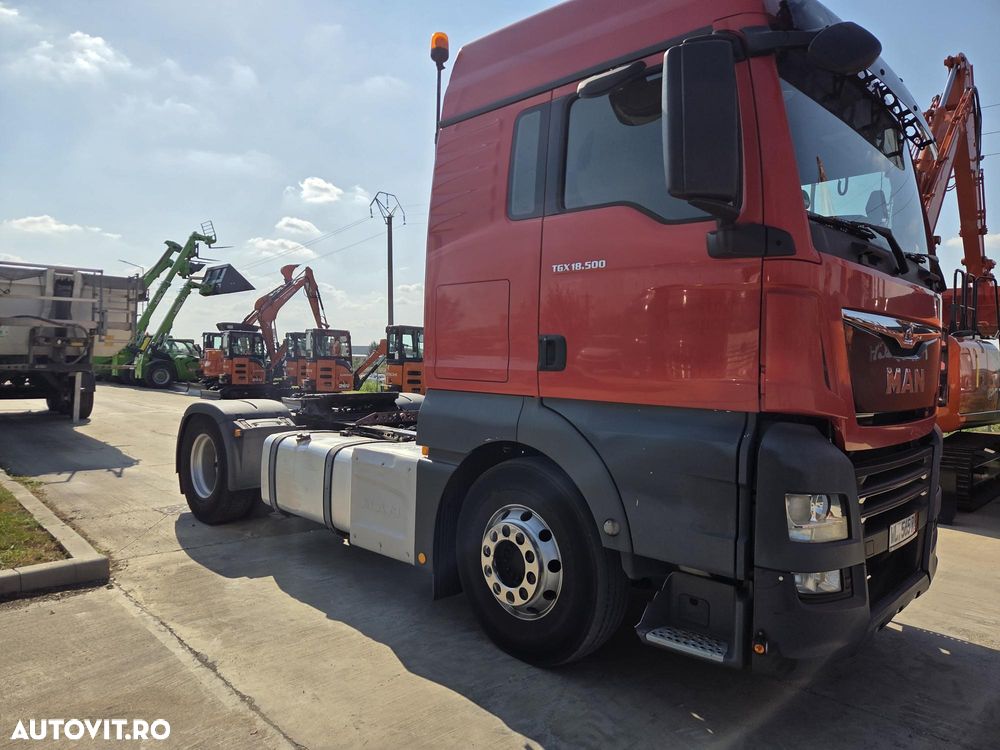 MAN TGX 18.500 4x2, 2018, 485.044km, rulata in GERMANIA, Carte identitateRAR, KIT BASCULARE, FULL OPTION, cutie automata+intarder, frigider, Aer cond STATIONARE, jante Aluminiu, anv 80% ok, rez aluminiu, posibilitate leasing 2 ani-PROMOTIE 21.900 Eur+Tva - 6