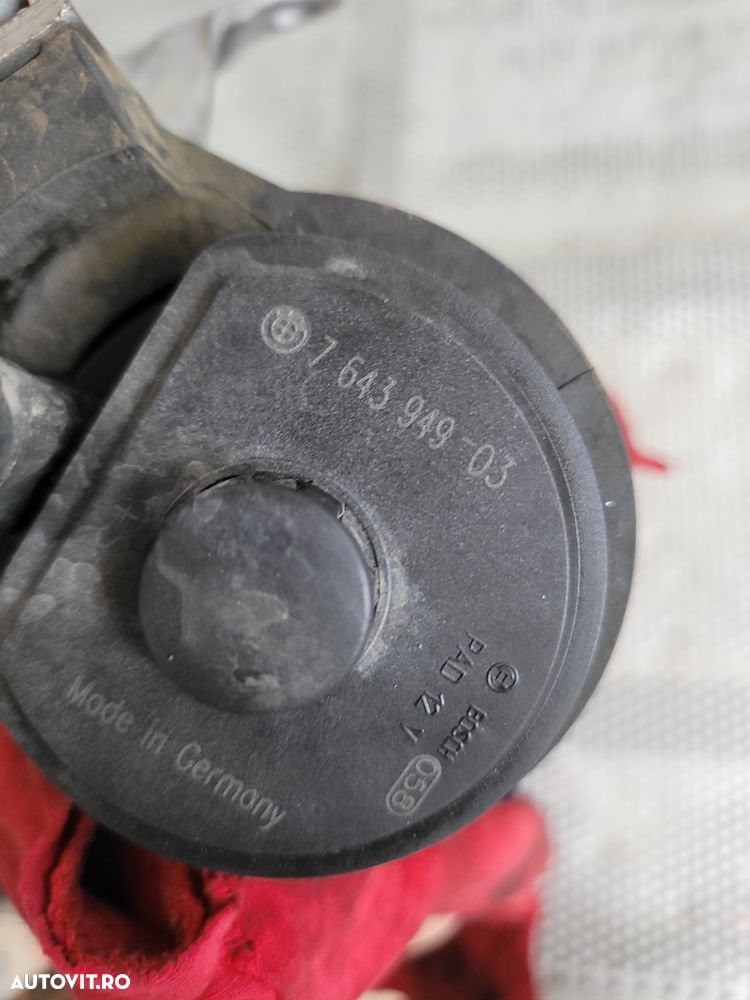 Pompa Secundara Auxiliara Recirculare Apa Bmw 2.0 Diesel B47 Cod  X1 X2 X3 X4 X5 X6 F30 F20 F10 G30 - 4