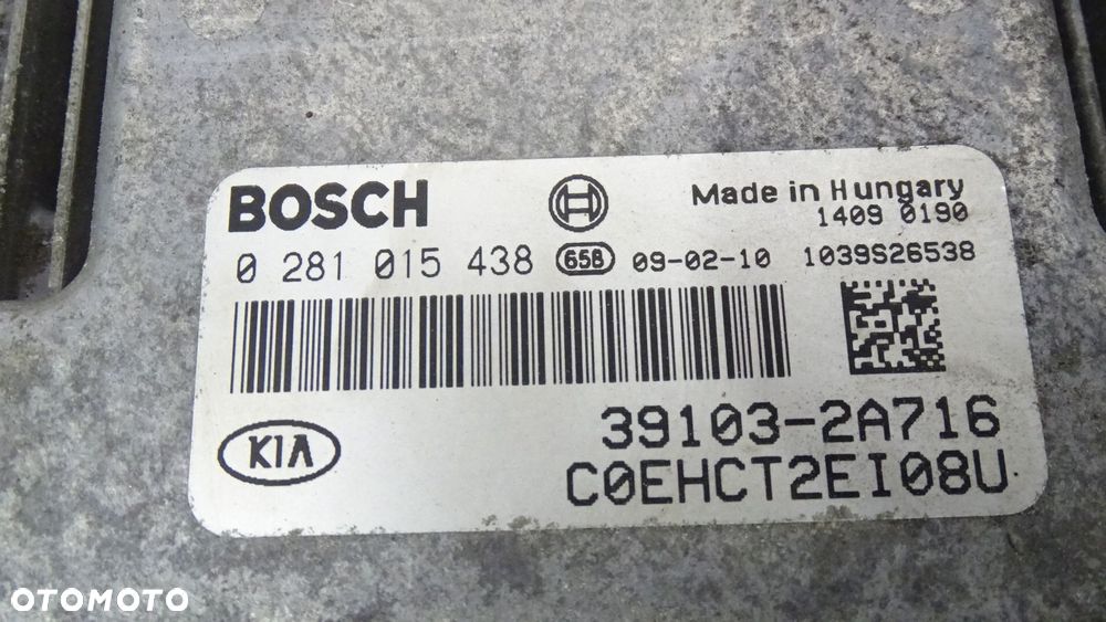 KOMPUTER SILNIKA KIA CEED 1.6CRDI 39103-2A716 - 2