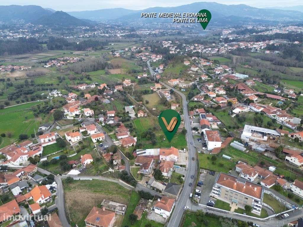 Terreno 1.238 m² c/PIP Aprovado | Correlhã, Ponte de Lima - Grande imagem: 4/14