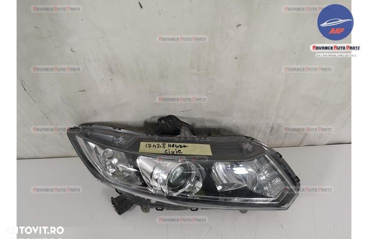 Far Dreapta Berlina Sedan original cu xenon Honda Civic 9 2012 2013 20 - 3