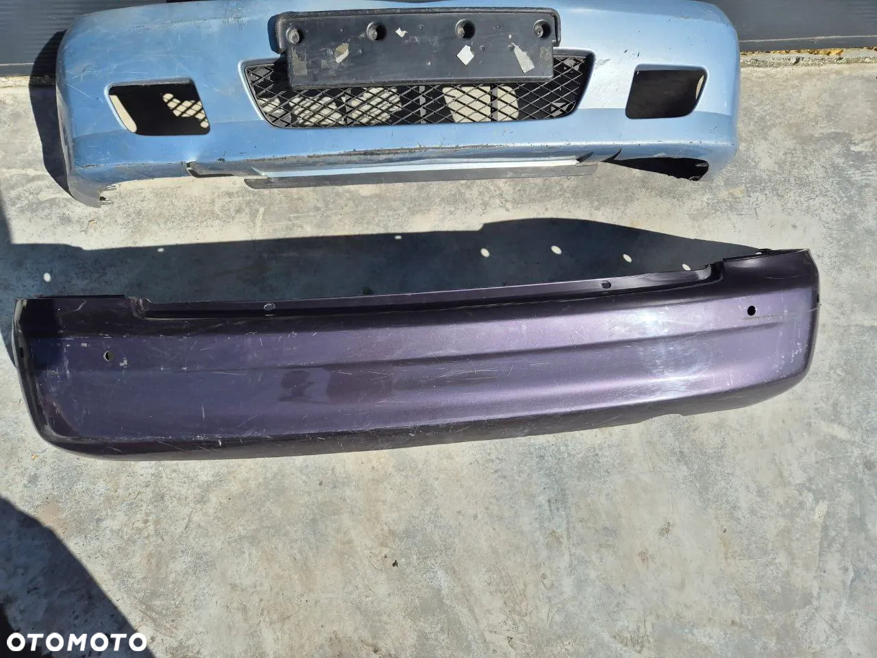 ORYGINALNY ZDERZAK PRZEDNI ZDERZAK TYŁ MAZDA 323F LIFT 01-03r - 2
