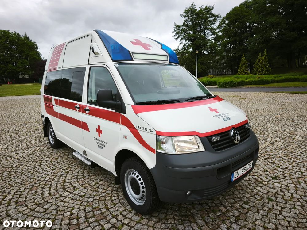 Volkswagen T5 2.5tdi 4x4 4-motion Klima Ambulans Karetka Inwalida TOP TOP - 3
