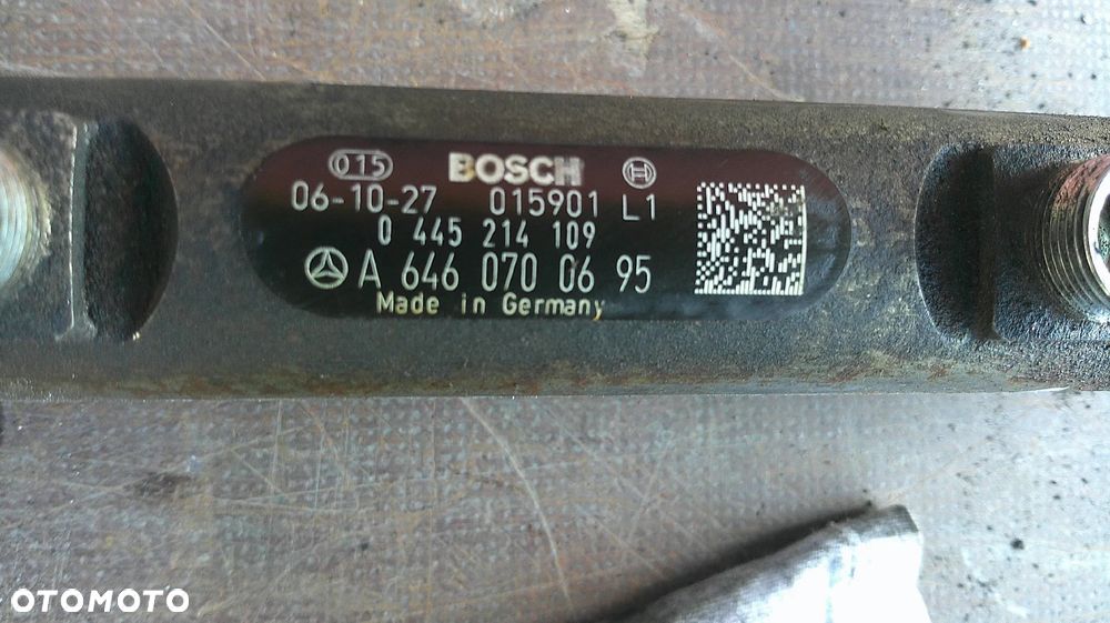 MERCEDES SPRINTER 906 2.2 CDI LISTWA WTRYSKOWA A6460700695 - 2