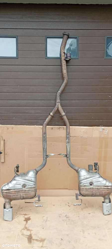 Tłumik końcowy wydech Mercedes ML W164 3.0 CDI A1644907215 A1644907115 - 7