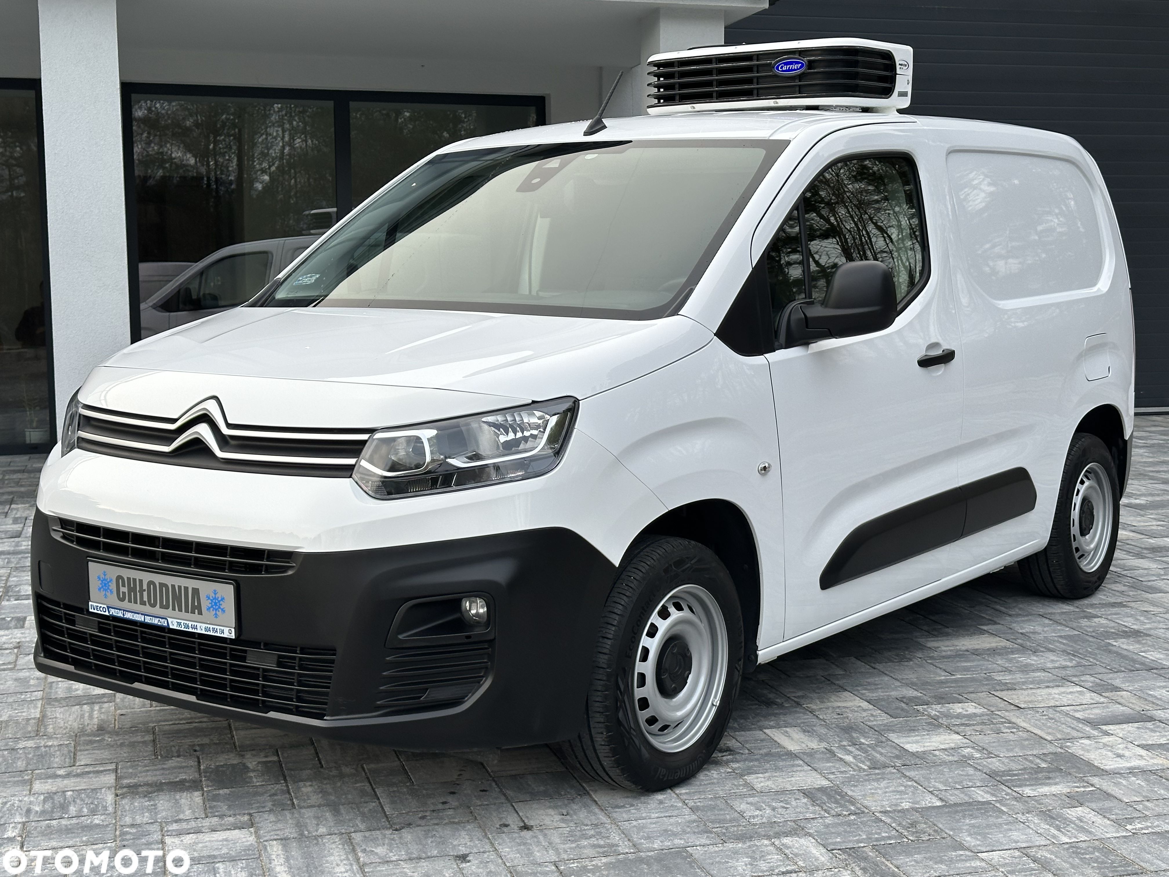 Citroën Berlingo Chłodnia/ Mroźnia Carrier Neos 100 / Salon PL / Bogate wyposażenie / Serwisowany / FV23% - 1