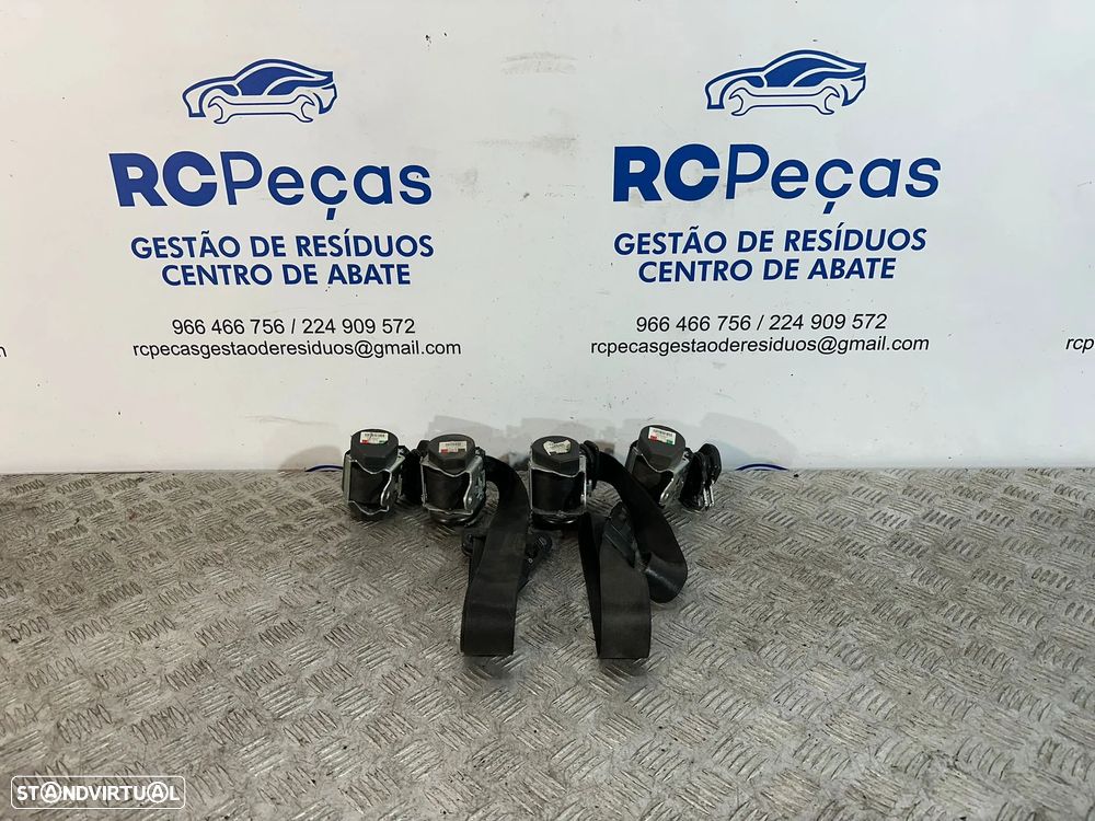 .Conjunto Cinto De Segurança Original VAG Audi Q7 4L 2006 - 2015 - 2