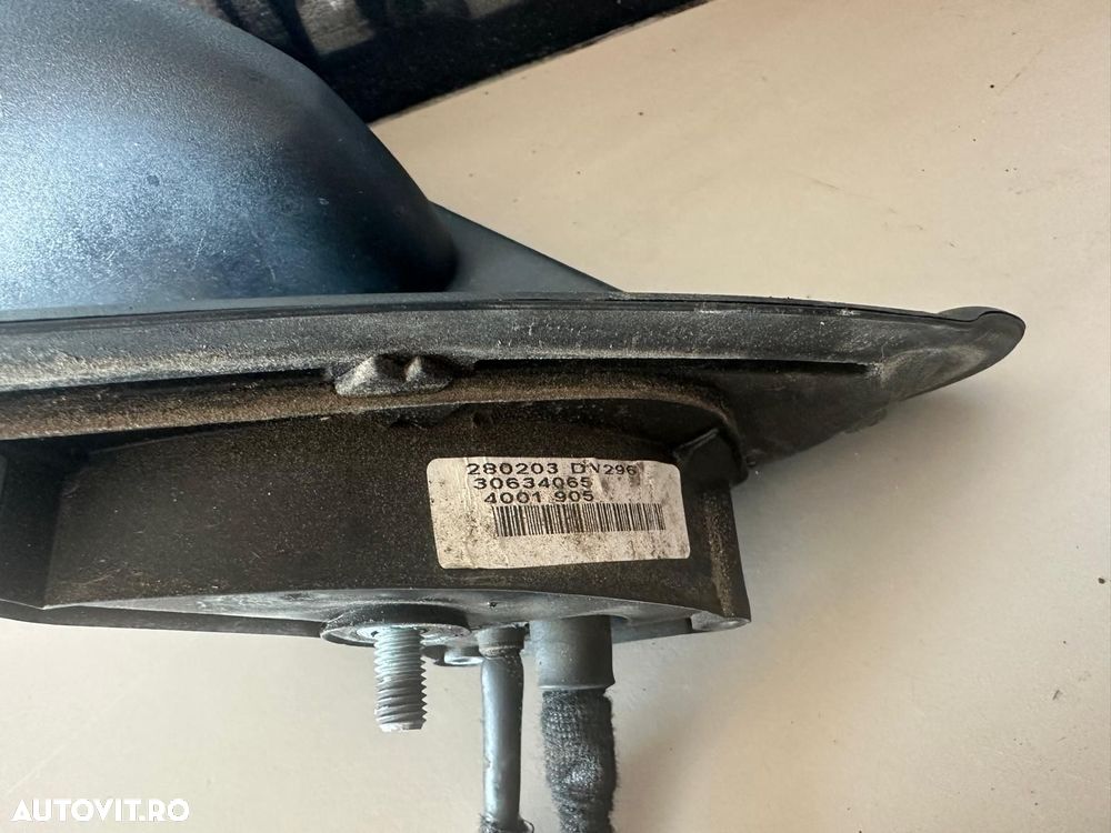 Oglinda stanga cu carcasa fisurata Volvo S60 2005-2006 30634065 - 4