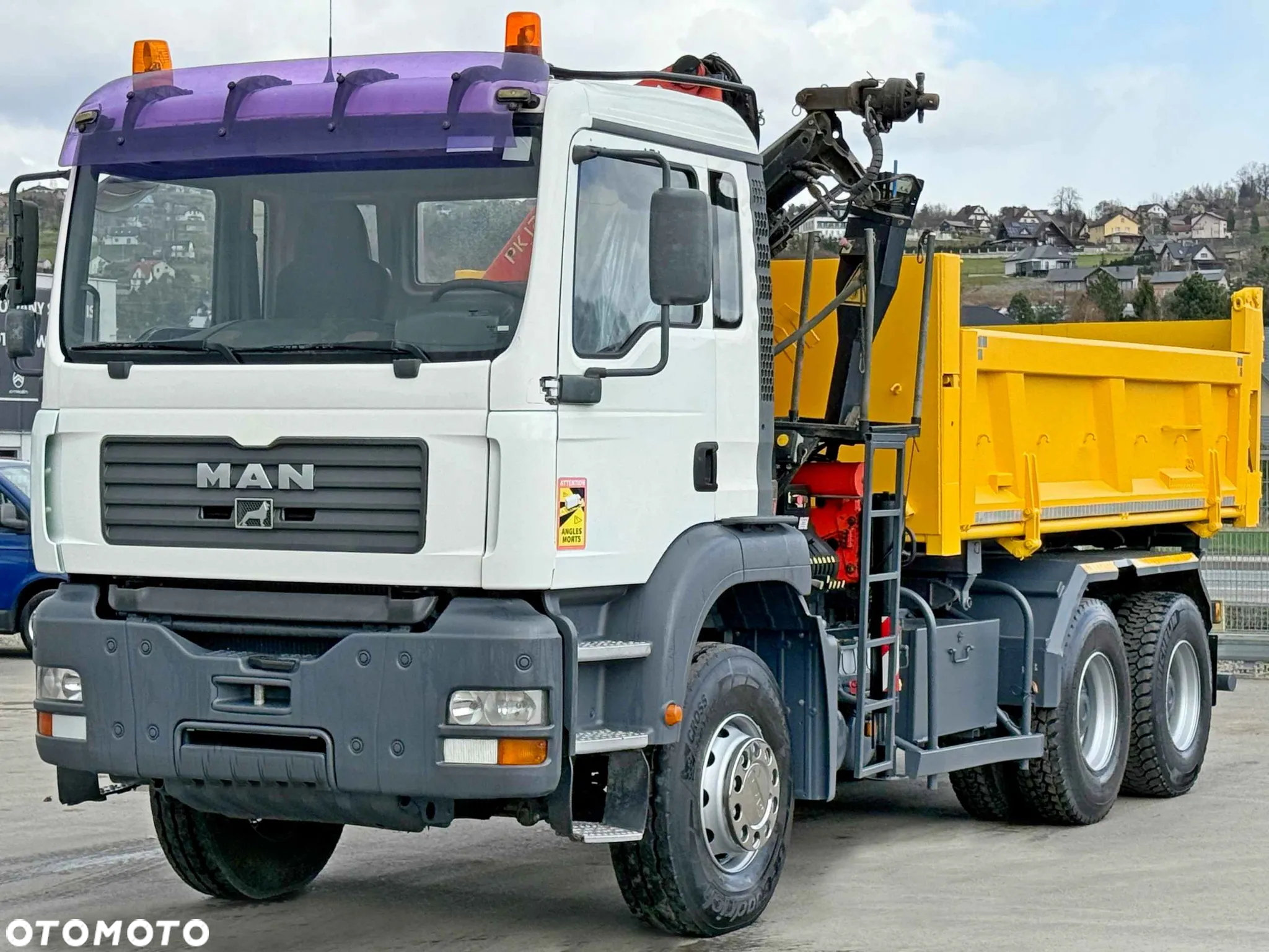 MAN TGA 33.350 * WYWROTKA 4,70 m * PK 12000 * 6x4 * STAN BDB - 3