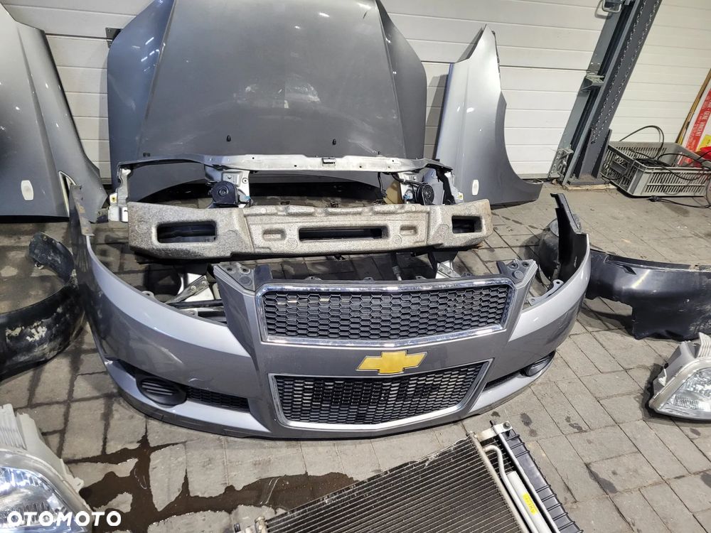 Chevrolet Aveo II 10r 5d 1.2 B T255 Maska zderzak blotniki lampy zestaw eur - 8