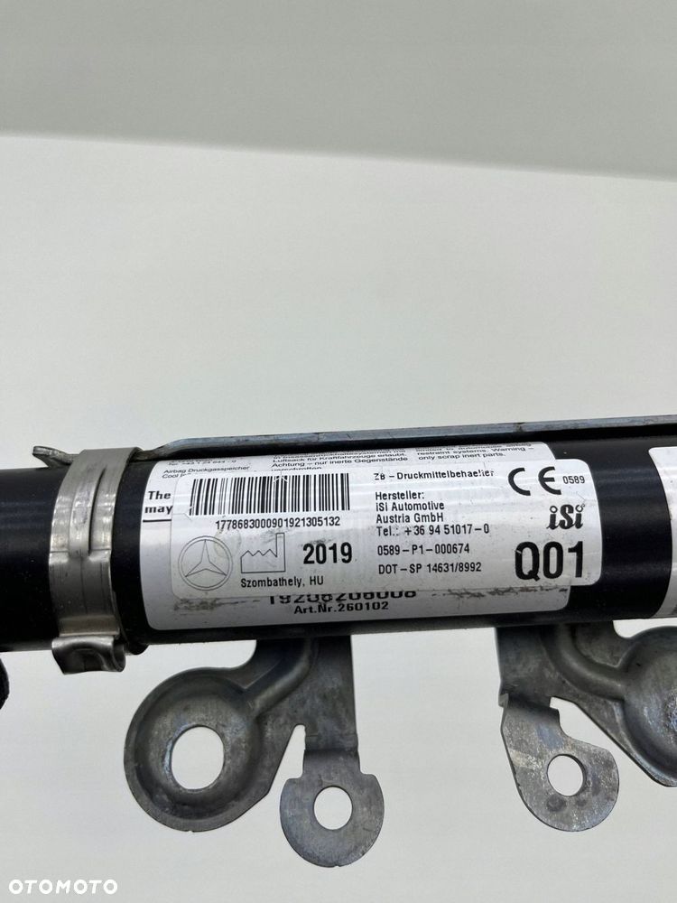 MERCEDES GLB X247 GAŚNICA NABÓJ GENERATOR GAZU A1778683000 - 2